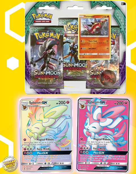 Pokemon Sun & Moon Guardians Rising 3-Pack Blister (Turtonator)