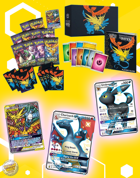 Pokemon Sun & Moon Hidden Fates Elite Trainer Box