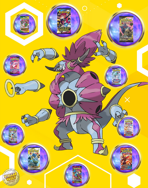 Pokemon Hoopa's Booster Pack Dimension!