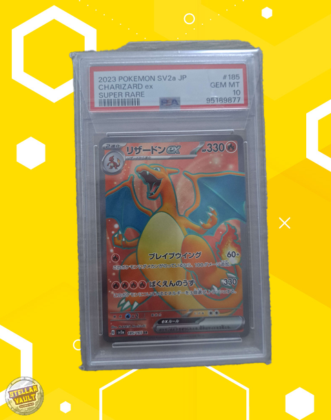 Pokemon Japanese Pokemon 151 FA Charizard EX PSA 10 Graded Slab