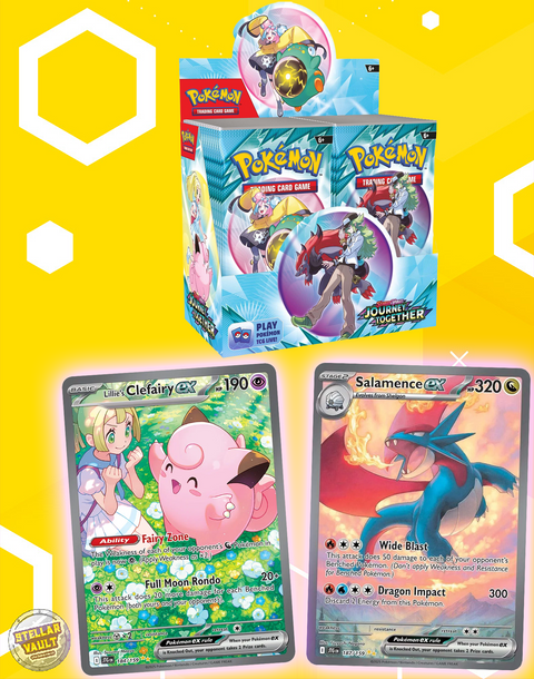 Pokemon Scarlet & Violet Journey Together Booster Box Stellar Vault Pokemon Scarlet & Violet Journey Together Booster Box Stellar Vault