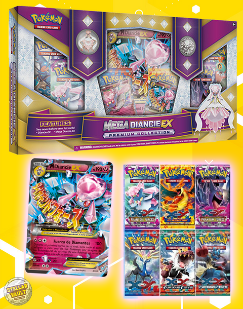 Pokemon Mega Diancie EX Premium Collection Box