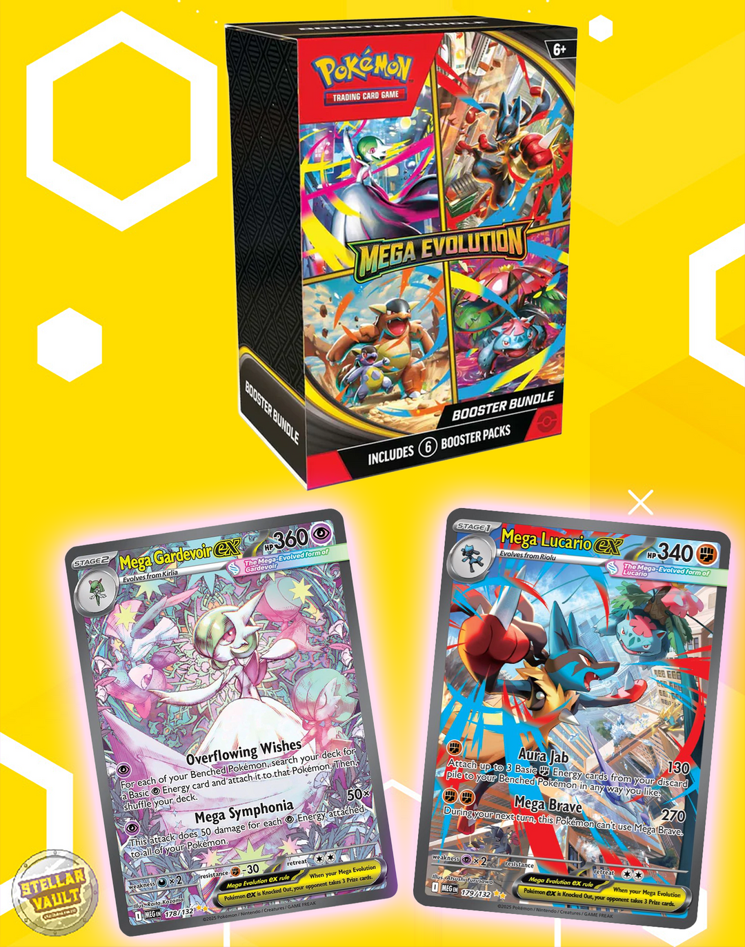 Pokemon Mega Evolution Booster Bundle – Stellar Vault