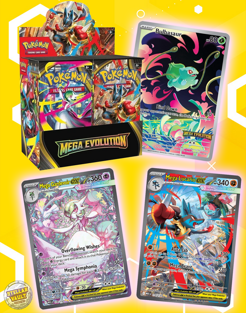 Pokemon Mega Evolution Enhanced Booster Box Stellar Vault Pokemon Mega Evolution Enhanced Booster Box Stellar Vault