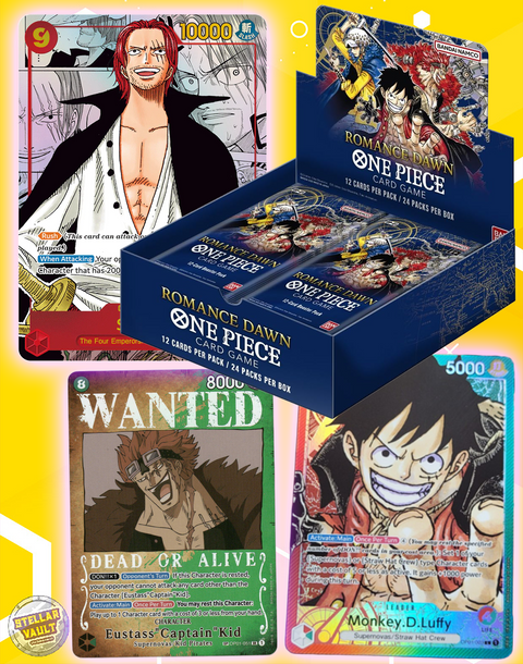 One Piece OP-01 Romance Dawn Booster Box (White Bottom)