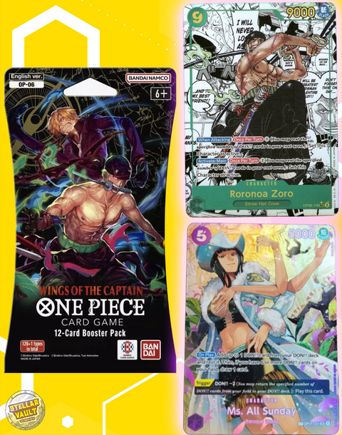 One Piece OP-06 Wings of the Captain Blister Pack