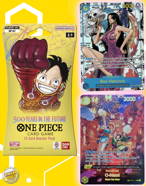 One Piece OP-07 500 Years in the Future Blister Pack