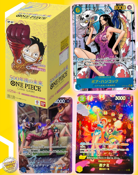 One Piece OP-07 Japanese 500 Years in the Future Booster Box