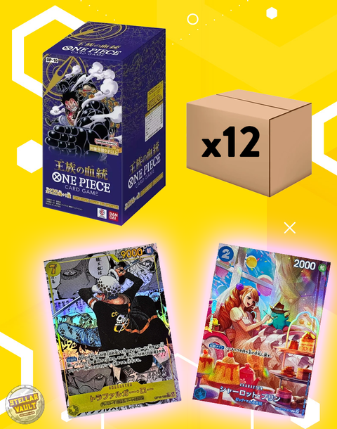 One Piece OP-10 Royal Bloodlines Japanese Booster Case (12 Boxes)