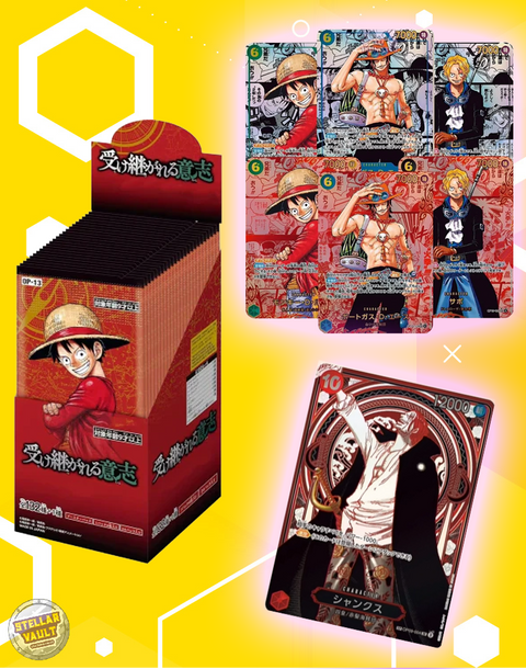 One Piece OP-13 Carrying on his Will Japanese Booster Box