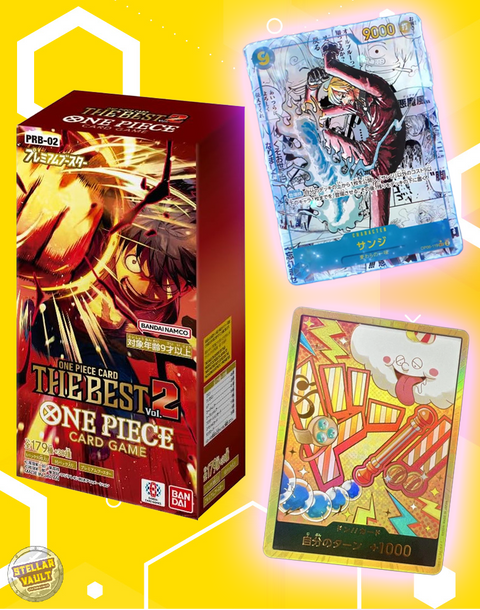 One Piece PRB-02 The Best Volume 2 Japanese Booster Box