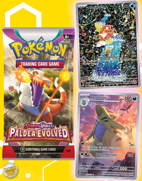 Pokemon Scarlet & Violet Paldea Evolved Booster Pack Stellar Vault Pokemon Scarlet & Violet Paldea Evolved Booster Pack Stellar Vault