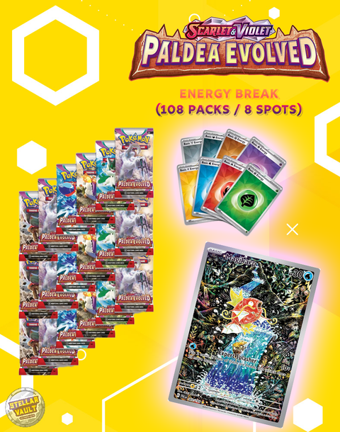 Pokemon Scarlet & Violet Paldea Evolved Energy Break!