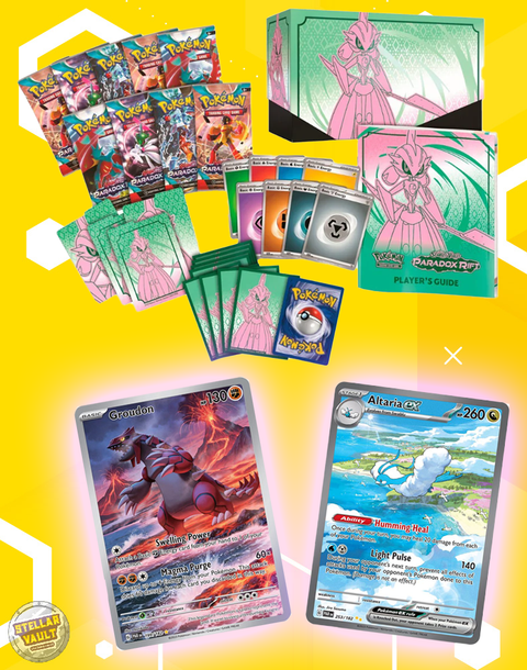 Pokemon Scarlet & Violet Paradox Rift Elite Trainer Box (Iron Valiant)