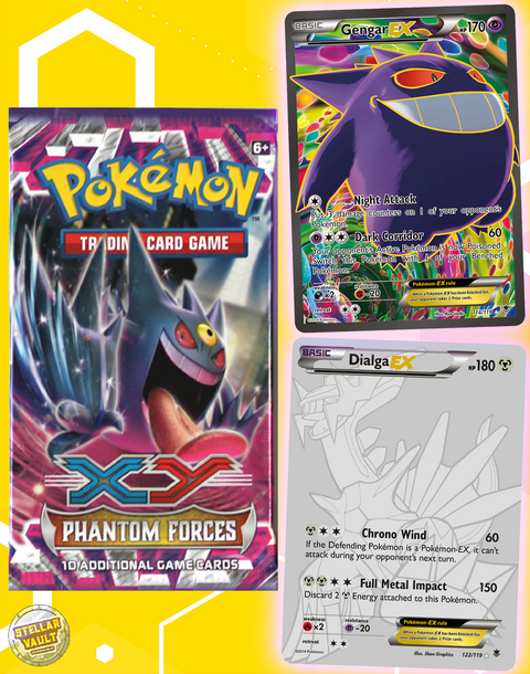 pokemon xy phantom forces booster pack Pokemon XY Phantom Forces Booster Pack – Stellar Vault