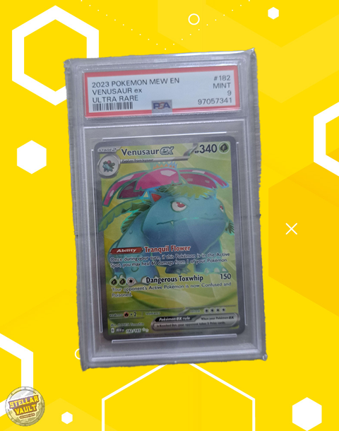 Pokemon Pokemon 151 FA Venusaur EX PSA 9 Graded Slab