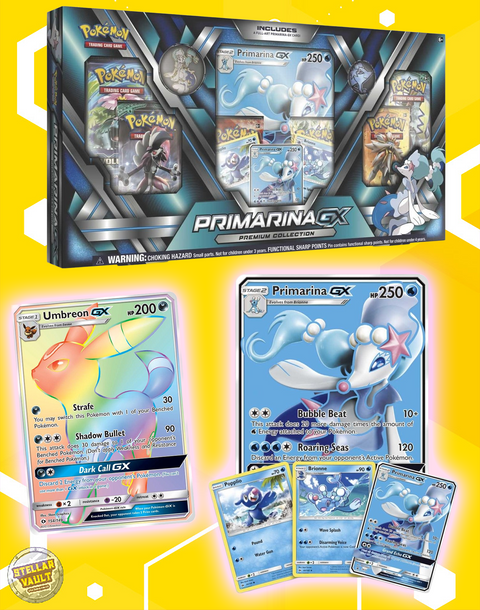 Pokemon Sun & Moon Primarina GX Collection Box