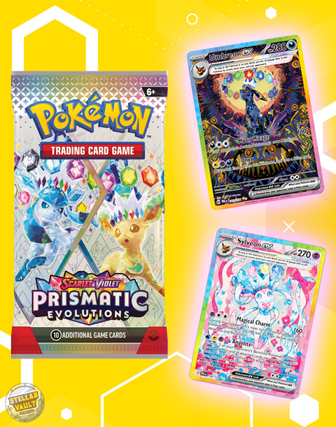 Pokemon Scarlet & Violet Prismatic Evolutions Booster Pack