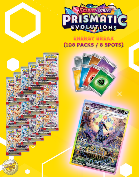 Pokemon Scarlet & Violet Prismatic Evolutions Energy Break! (108)