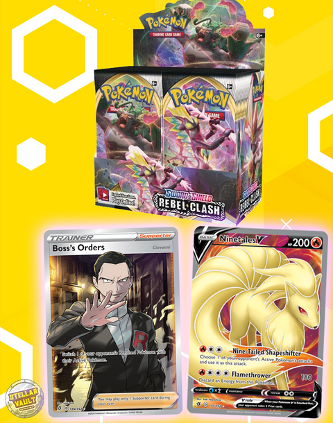 Pokemon Sword & Shield Rebel Clash Booster Box