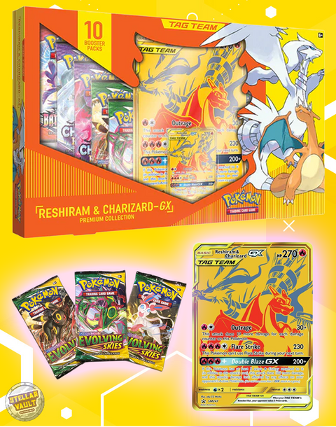 Pokemon Tag Team Reshiram & Charizard GX Premium Collection