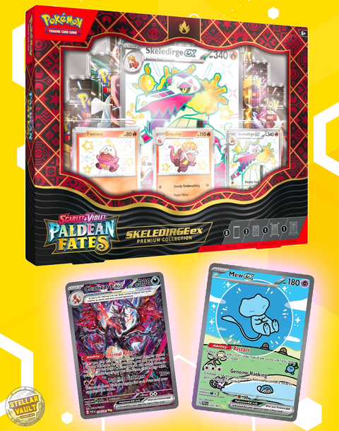 Pokemon Scarlet & Violet Paldean Fates Skeledirge EX Premium Collection