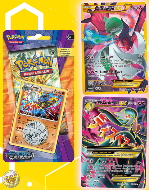 Pokemon XY Steam Siege Checklane Blister (Lucario)