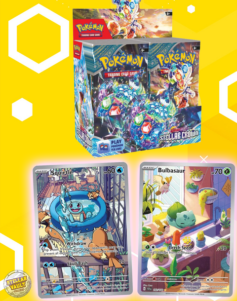 Pokemon Scarlet & Violet Stellar Crown Booster Box