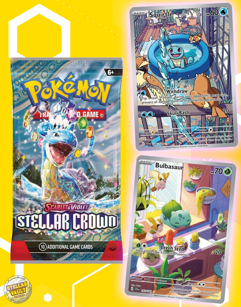 Pokemon Scarlet & Violet Stellar Crown Booster Pack