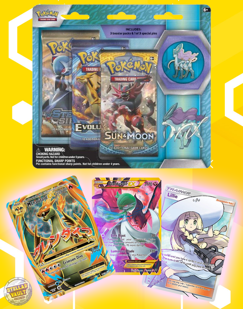 Legendary Beasts Collector Pin 3-Pack Blister (Suicune)