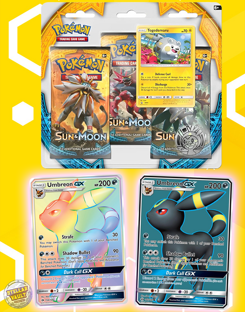 Pokemon Sun & Moon Base 3-Pack Blister (Togedemaru)