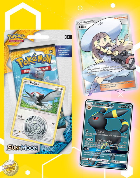 Pokemon Sun & Moon Base Set Checklane Blister (Pikipek)