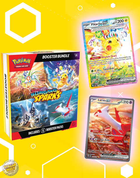 Pokemon Scarlet & Violet Surging Sparks Booster Bundle