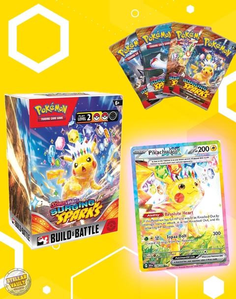 Pokemon Scarlet & Violet Surging Sparks Build & Battle Set