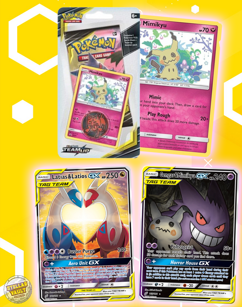 Pokemon Sun & Moon Team Up Checklane Blister (Mimikyu)