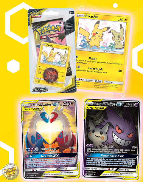 Pokemon Sun & Moon Team Up Checklane Blister (Pikachu)