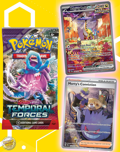Pokemon Scarlet & Violet Temporal Forces Booster Pack Stellar Vault Pokemon Scarlet & Violet Temporal Forces Booster Pack Stellar Vault