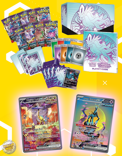Pokemon Scarlet & Violet Temporal Forces Elite Trainer Box (Walking Wake)