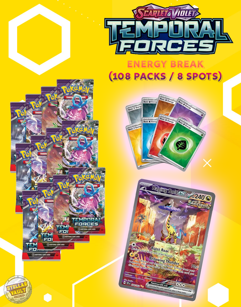 Pokemon Scarlet & Violet Temporal Forces Energy Break! (108)