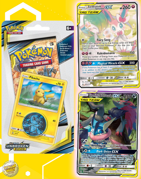 Pokemon Sun & Moon Unbroken Bonds Checklane Blister (Pikachu)