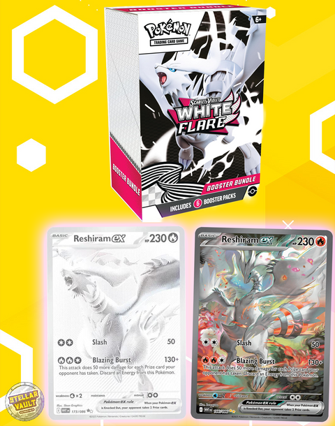 Pokemon Scarlet & Violet White Flare Booster Bundle Stellar Vault Pokemon Scarlet & Violet White Flare Booster Bundle Stellar Vault