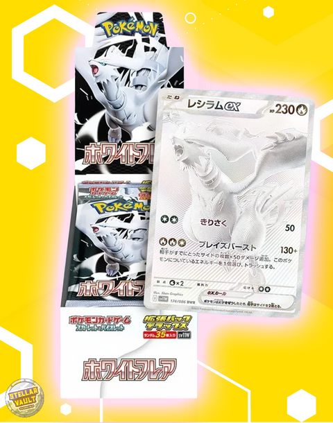 Pokemon Japanese White Flare Deluxe Booster Box