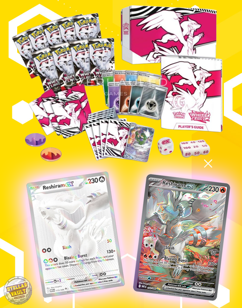 Pokemon Scarlet & Violet White Flare Elite Trainer Box