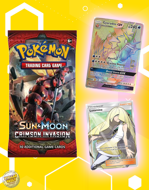 Pokemon Sun & Moon Crimson Invasion Booster Pack