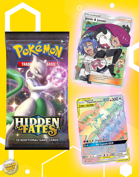 Pokemon Sun & Moon Hidden Fates Booster Pack