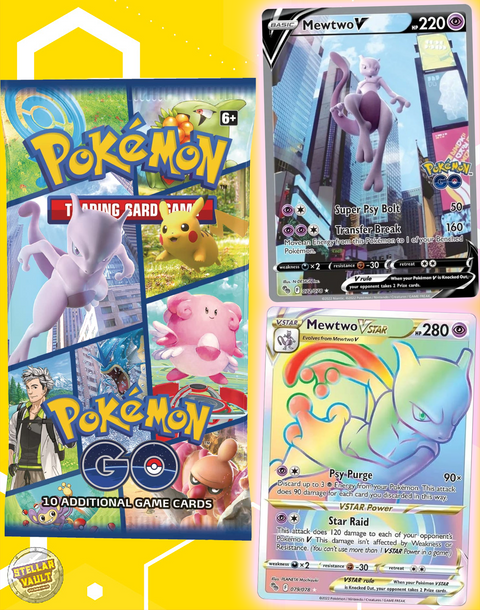 Pokemon GO! Booster Pack Stellar Vault Pokemon GO! Booster Pack Stellar Vault