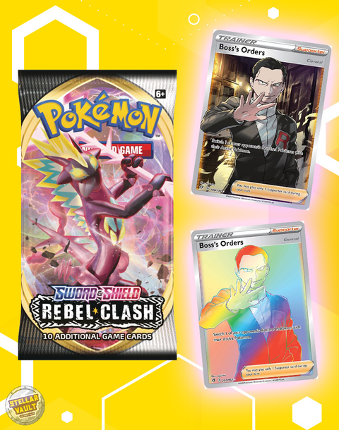 Pokemon Sword & Shield Rebel Clash Booster Pack