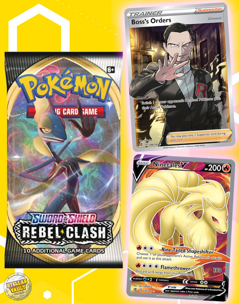 Pokemon Sword & Shield Rebel Clash Booster Pack