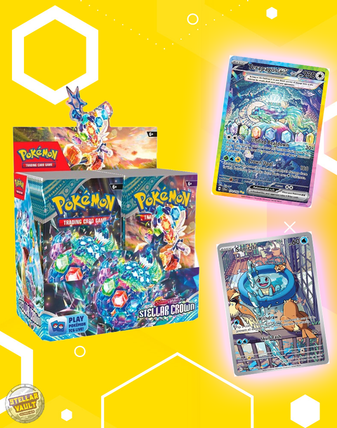 Pokemon Scarlet & Violet Stellar Crown Booster Box